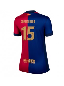 Ženski Nogometna dresi replika Barcelona Andreas Christensen #15 Domači 2024-25 Kratek rokav